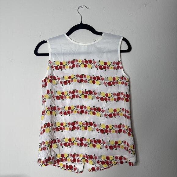 EQUIPMENT FEMME Silk Reagan Hydrangea Floral Print Blouse X-Small Coquette - Picture 2 of 7